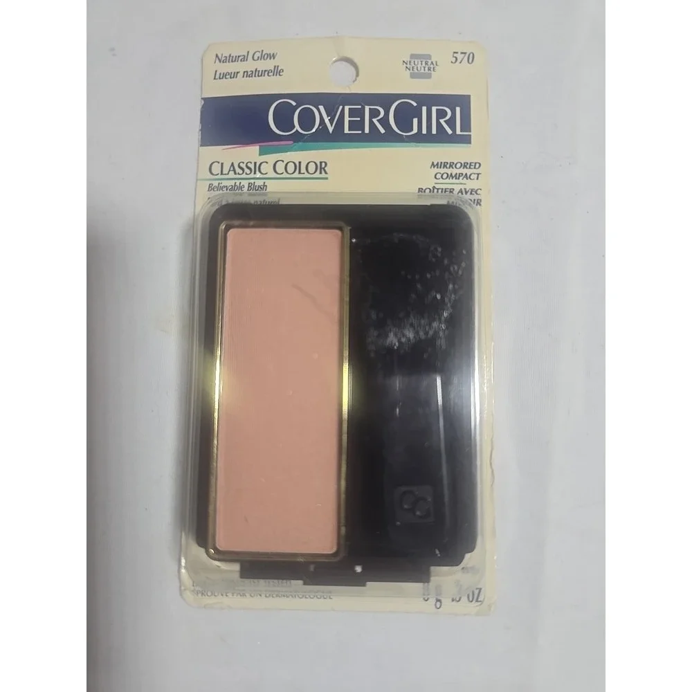 VTG  COVERGIRL Classic Color‎ Blush 570 Natural Glow Compact mirror